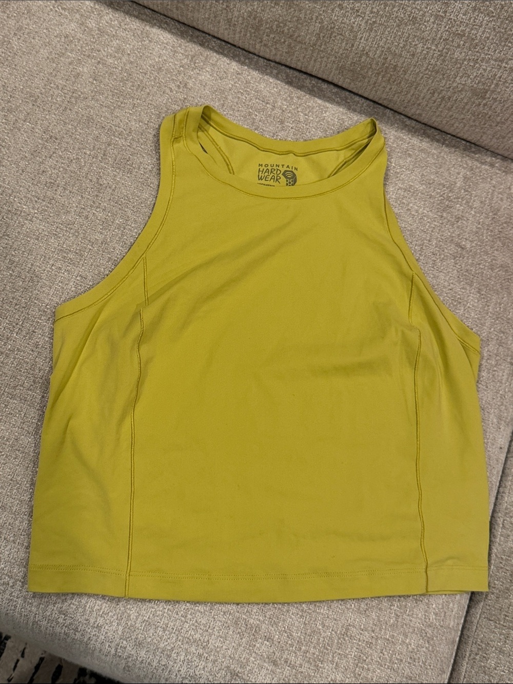 Mountain Hardwear Women’s Chartreuse High-Neck Active Tank